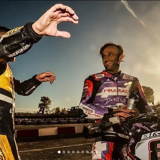 Johann Zarco transmet son expérience lors d’un stage de perfectionnement